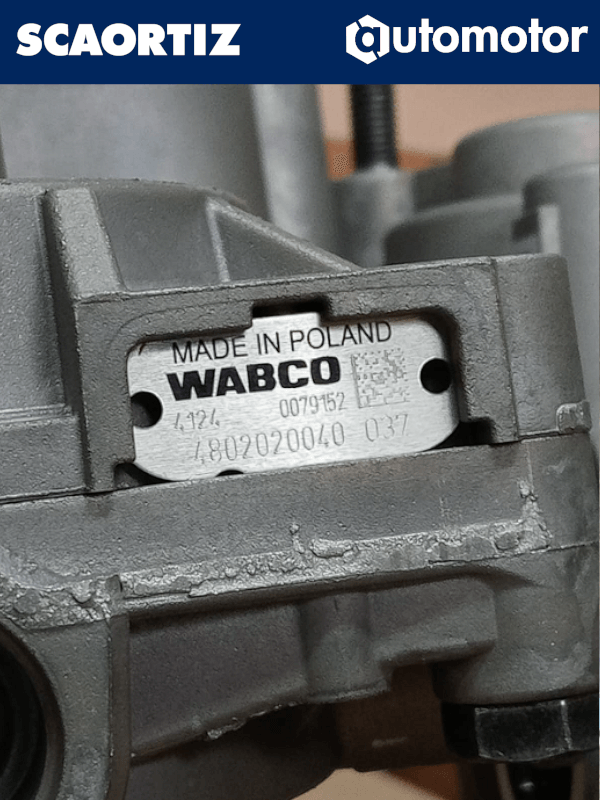 Valvula Wabco 4802020040