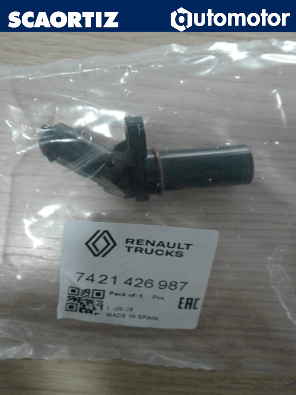 Detector de Revoluciones Renault Referencia: 7421426987