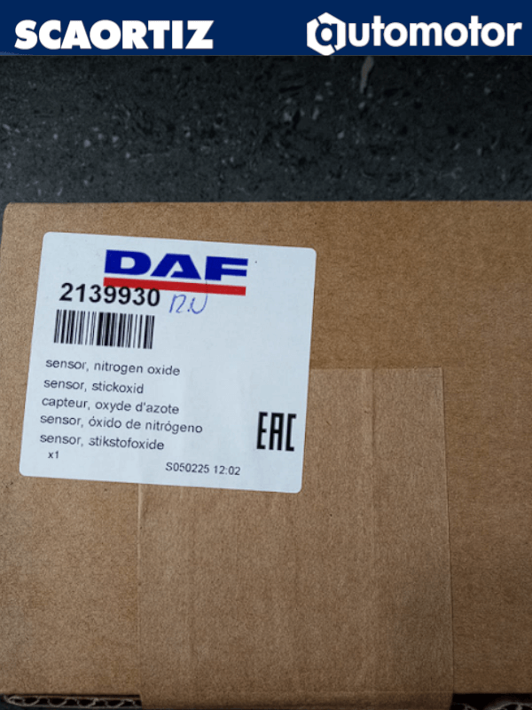 Sensor NOX DAF Referencia: 2139930