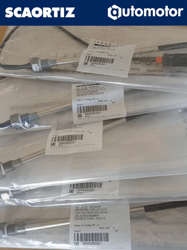 Sensor de nivel de Aceite Iveco Referencia: 504020321