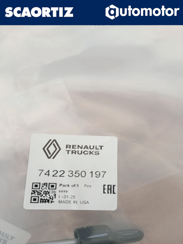 Tubo Renault Referencia: 7422350197
